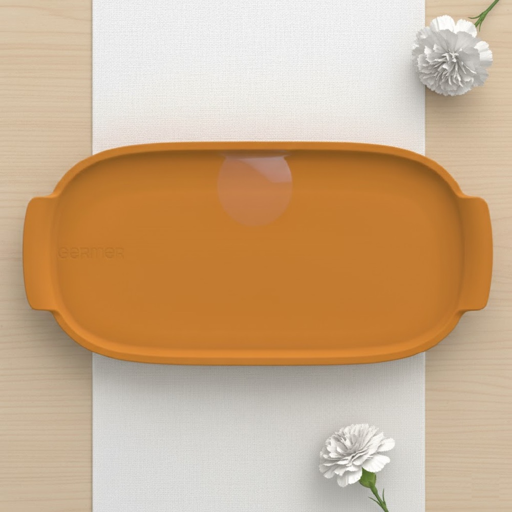 Bandeja Refratária 30,7 cm Grande Amarela - Imagem 6