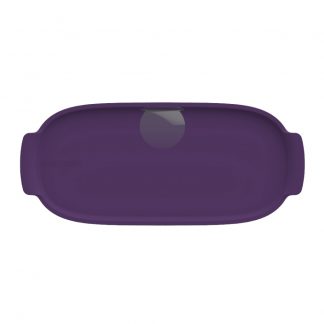 Bandeja Retangular 30,8 cm Ameixa G Assar e Servir