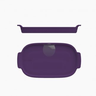 Bandeja Refratária 25 cm Média Ameixa