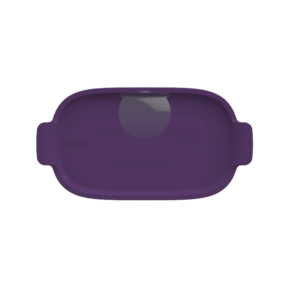 Bandeja Retangular 20 cm Ameixa P Assar e Servir