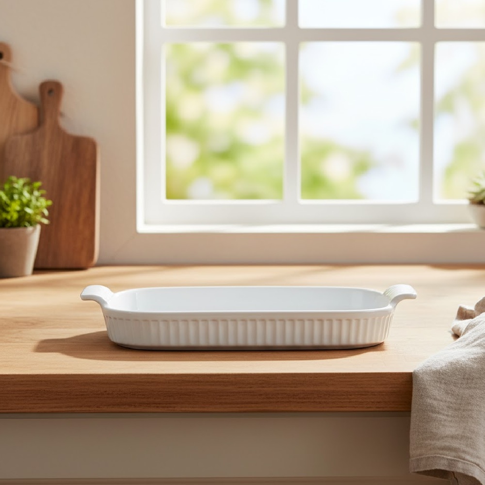 Bandeja Refratária 20 cm Pequena Branca Germer Porcelanas - Imagem 6