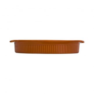 Forma Redonda Diâmetro 21 cm Laranja Germer Porcelanas
