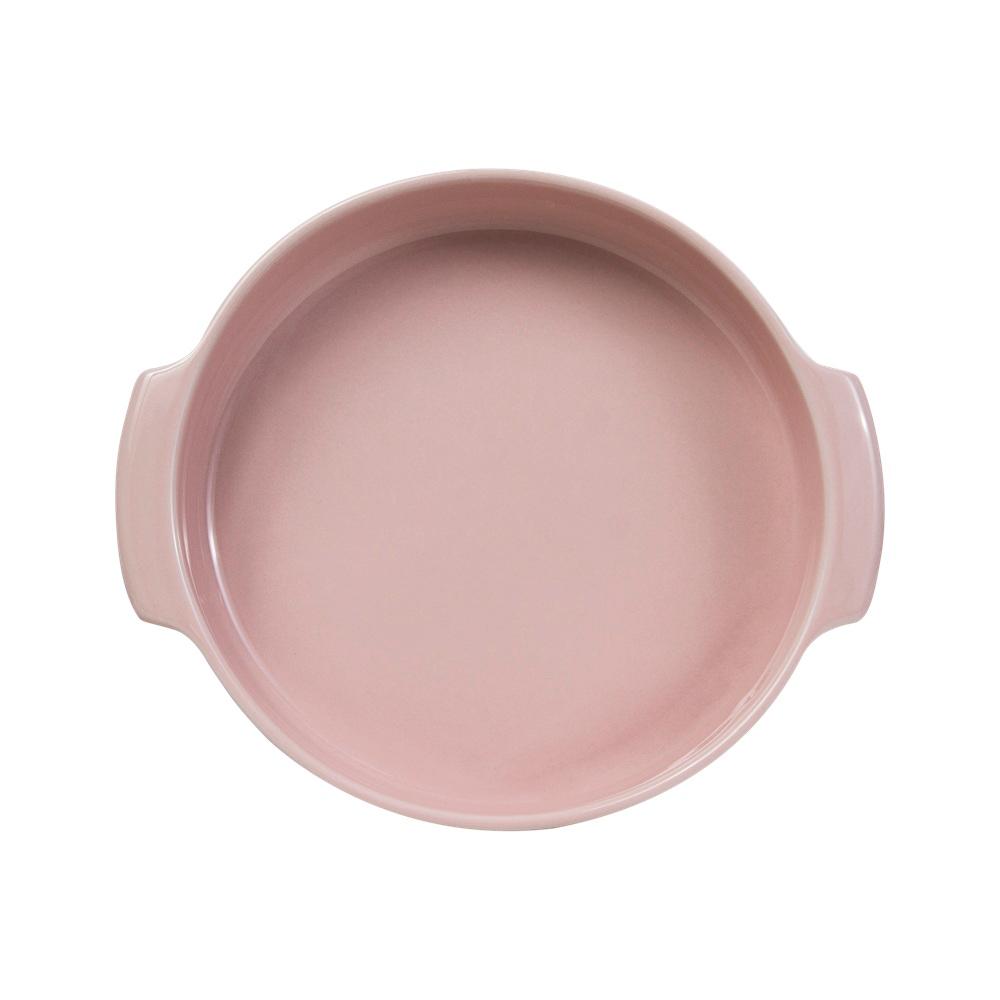 Forma Redonda Diâmetro 21 cm Rosa Fractal Germer Porcelanas - Imagem 2