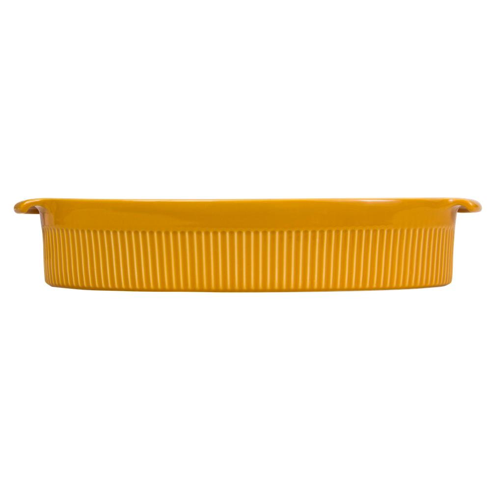 Forma Refratária Oval 32,5 cm Amarela 1,8 L Germer