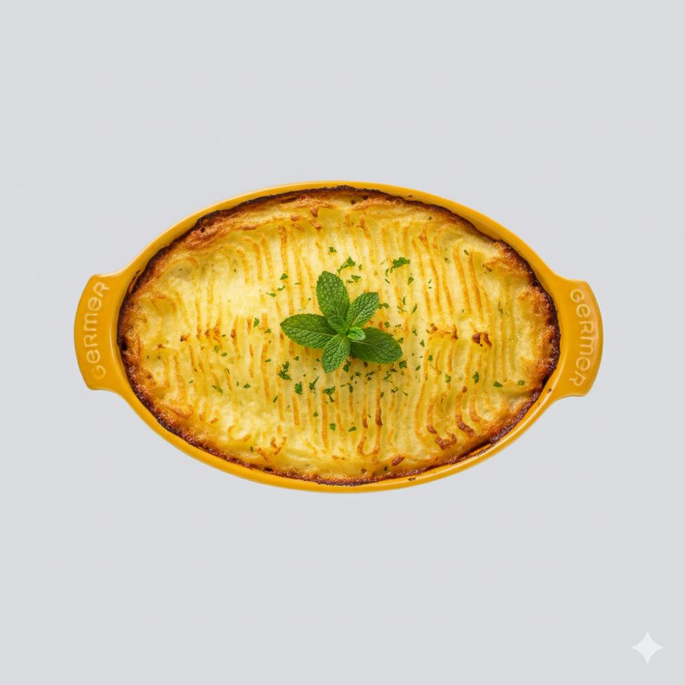 Forma Refratária Oval 32,5 cm Amarela 1,8 L Germer - Imagem 4