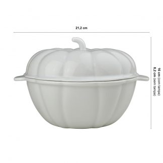 Cocotte Abóbora Branca c/Tampa 1650ml