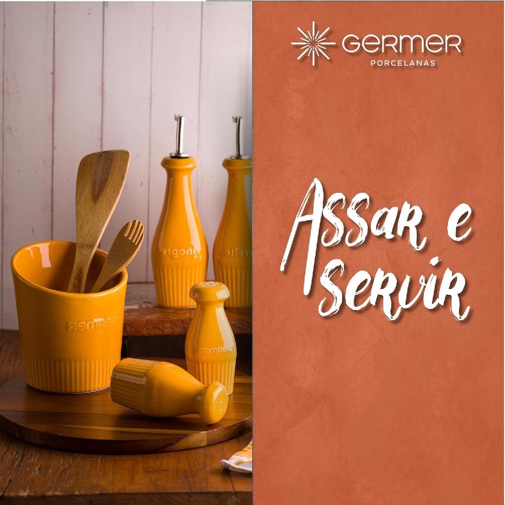 Porta Utensílios Diâmetro 13,5 cm Amarelo - Imagem 2