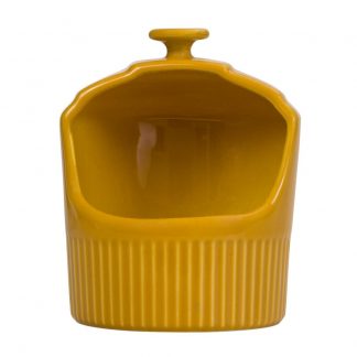 Pote de Sal Diâmetro 12,5 cm Amarelo 350 ml