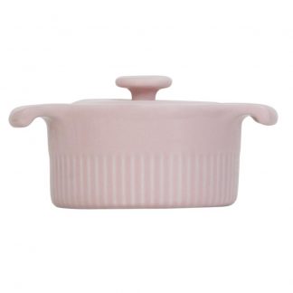 Cocotte Refratária 10 cm Rosa Fractal 218 ml