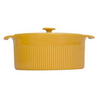 Cocotte Diâmetro 22 cm Amarelo 2,7 L Germer Porcelanas