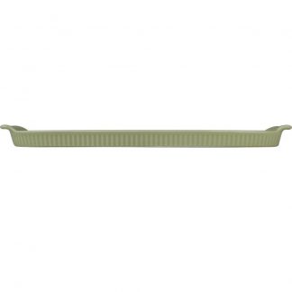 Bandeja Refratária 32,5 cm Verde Chá GG
