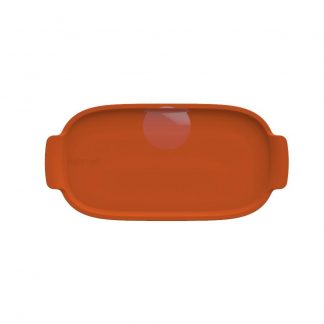 Bandeja Refratária 25 cm Média Laranja