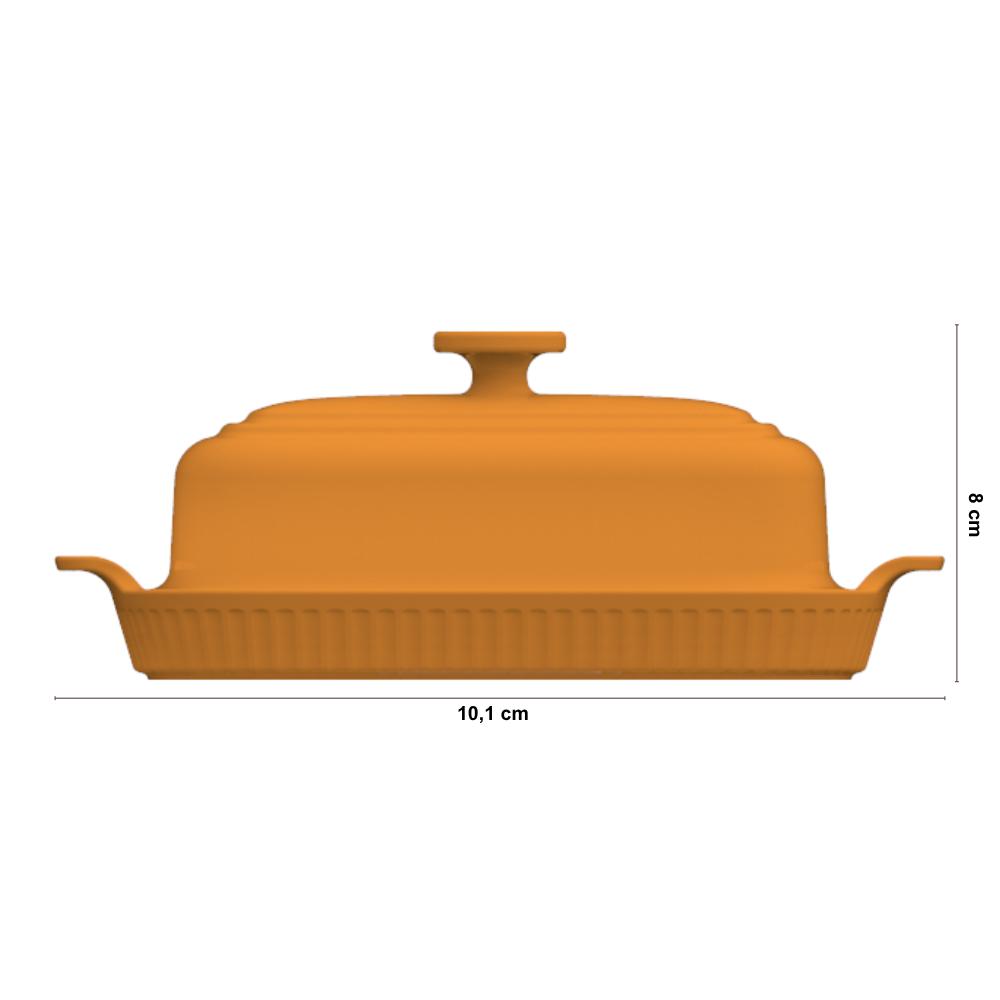 Manteigueira - amarelo