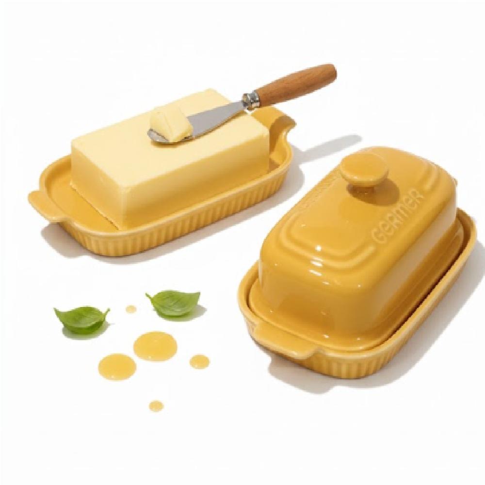 Manteigueira - amarelo - Imagem 2