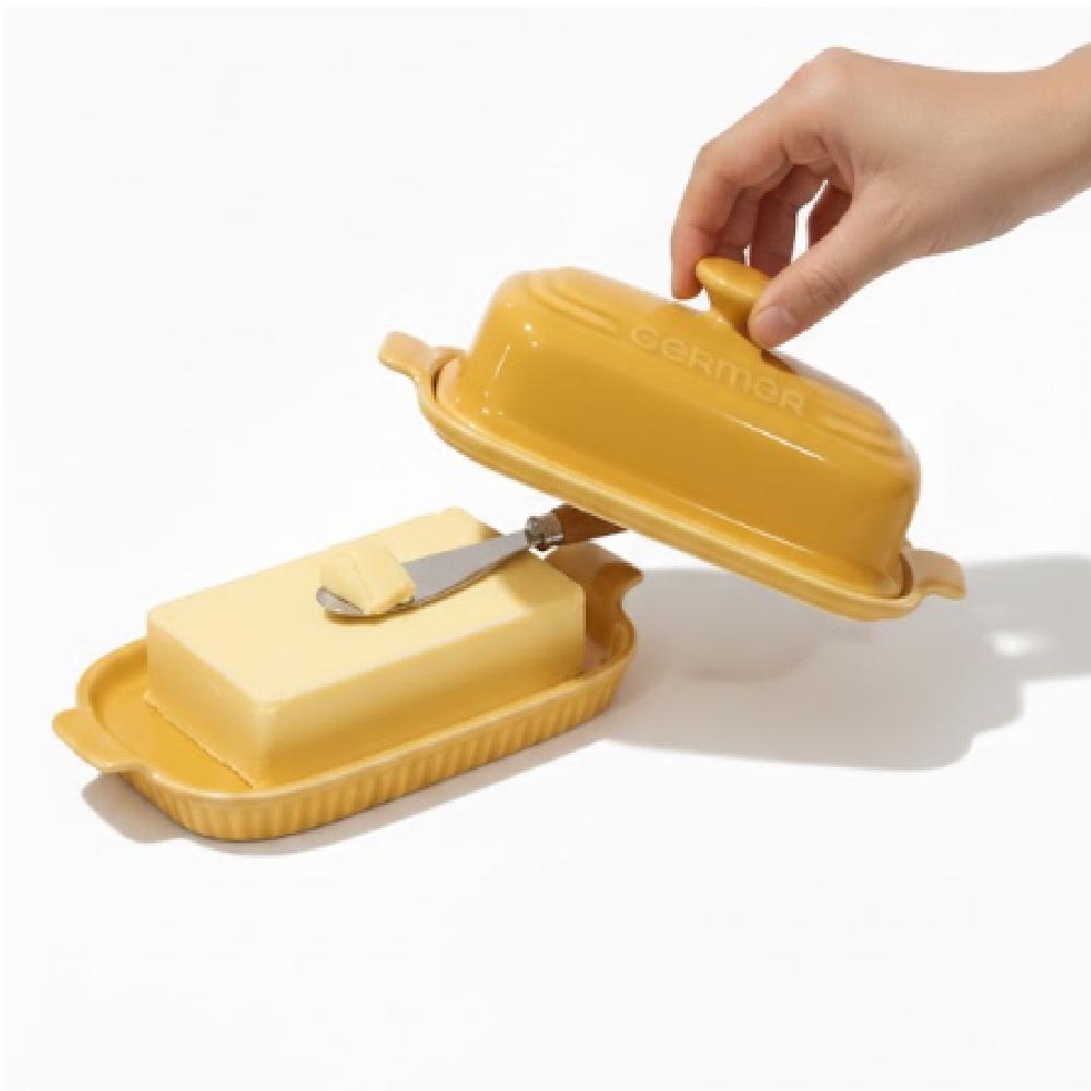 Manteigueira - amarelo - Imagem 4