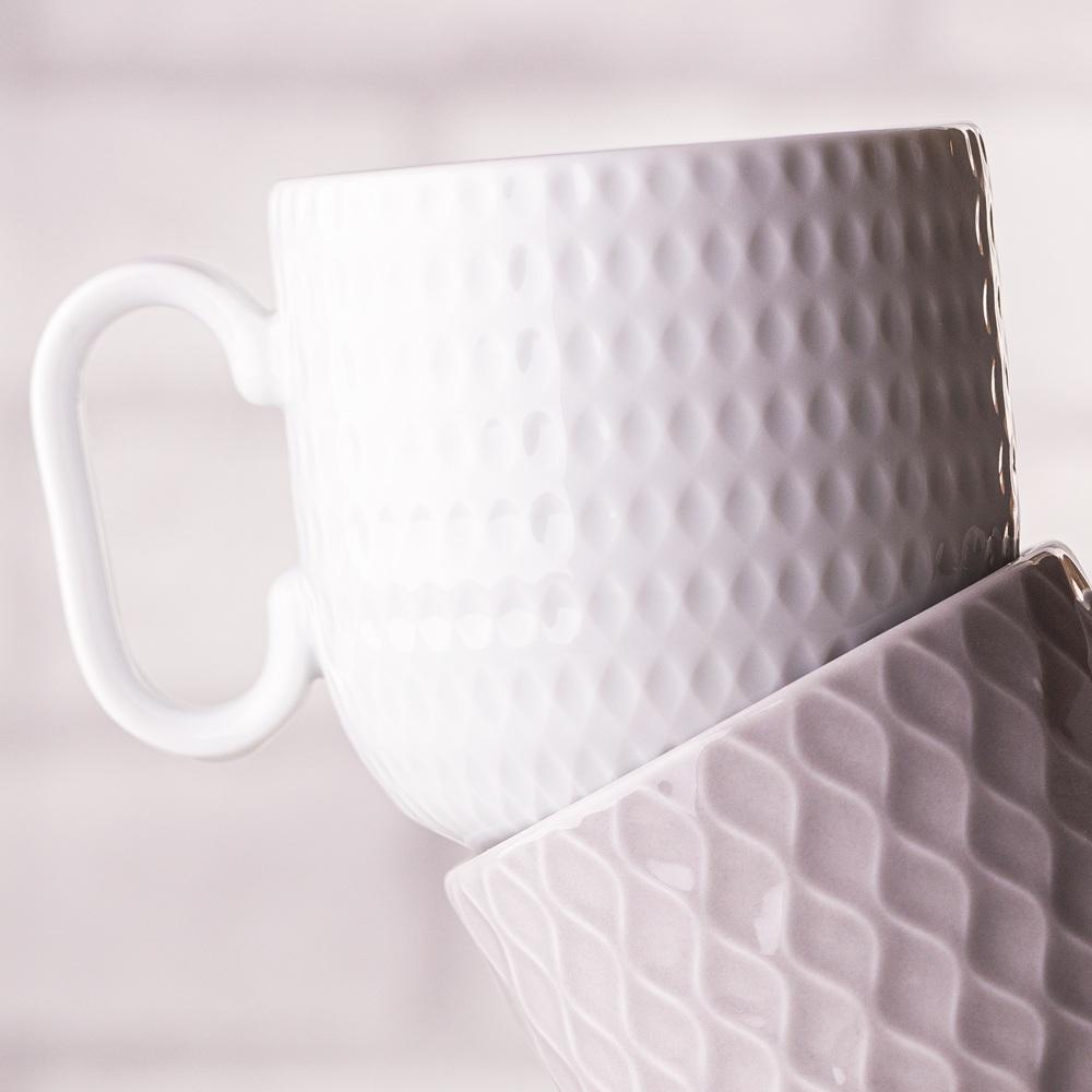 Caneca colorida Geometric - cinza - Imagem 2