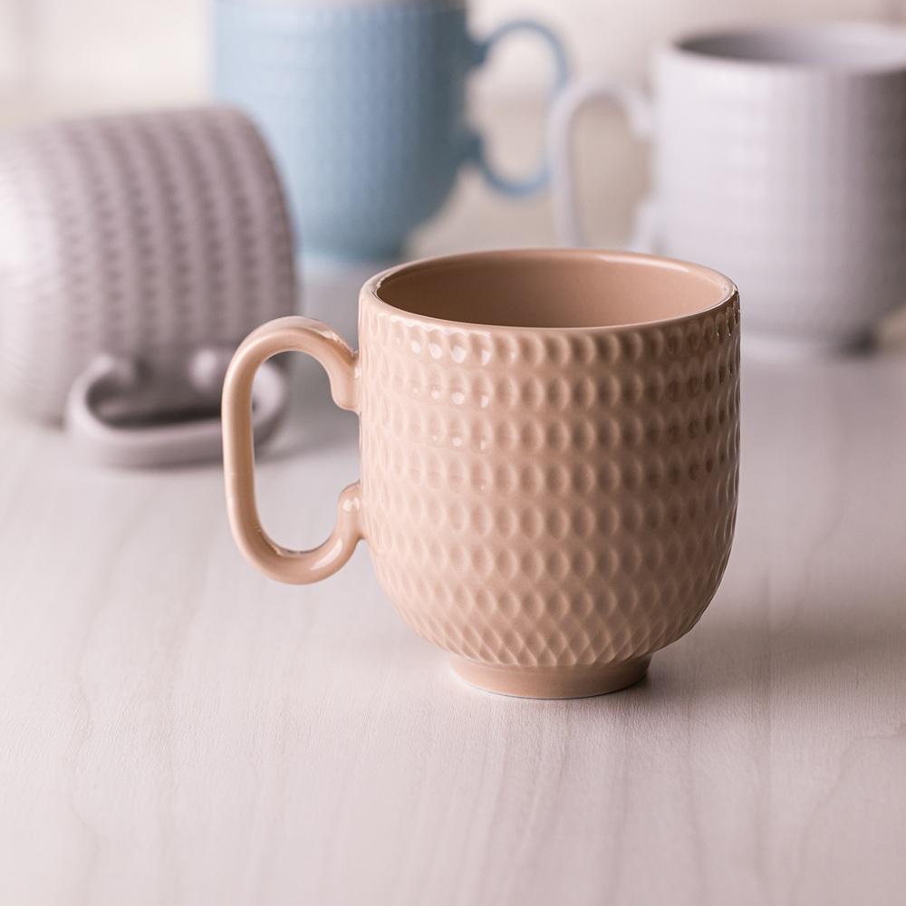 Caneca colorida Geometric - cinza - Imagem 3