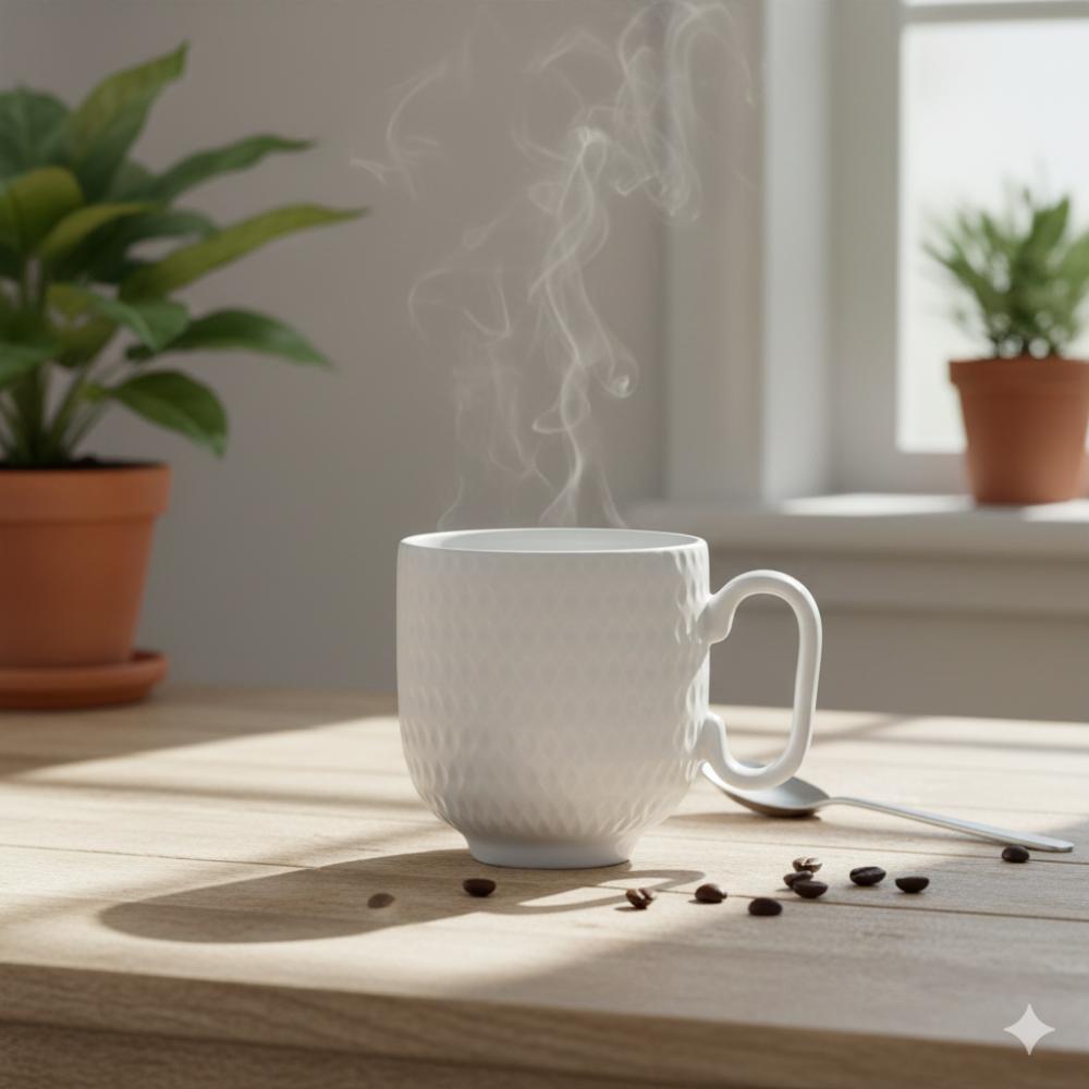 Caneca colorida Geometric - cinza - Imagem 4