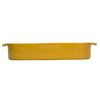 Travessa Retangular 37x26  Amarelo 4,9 L
