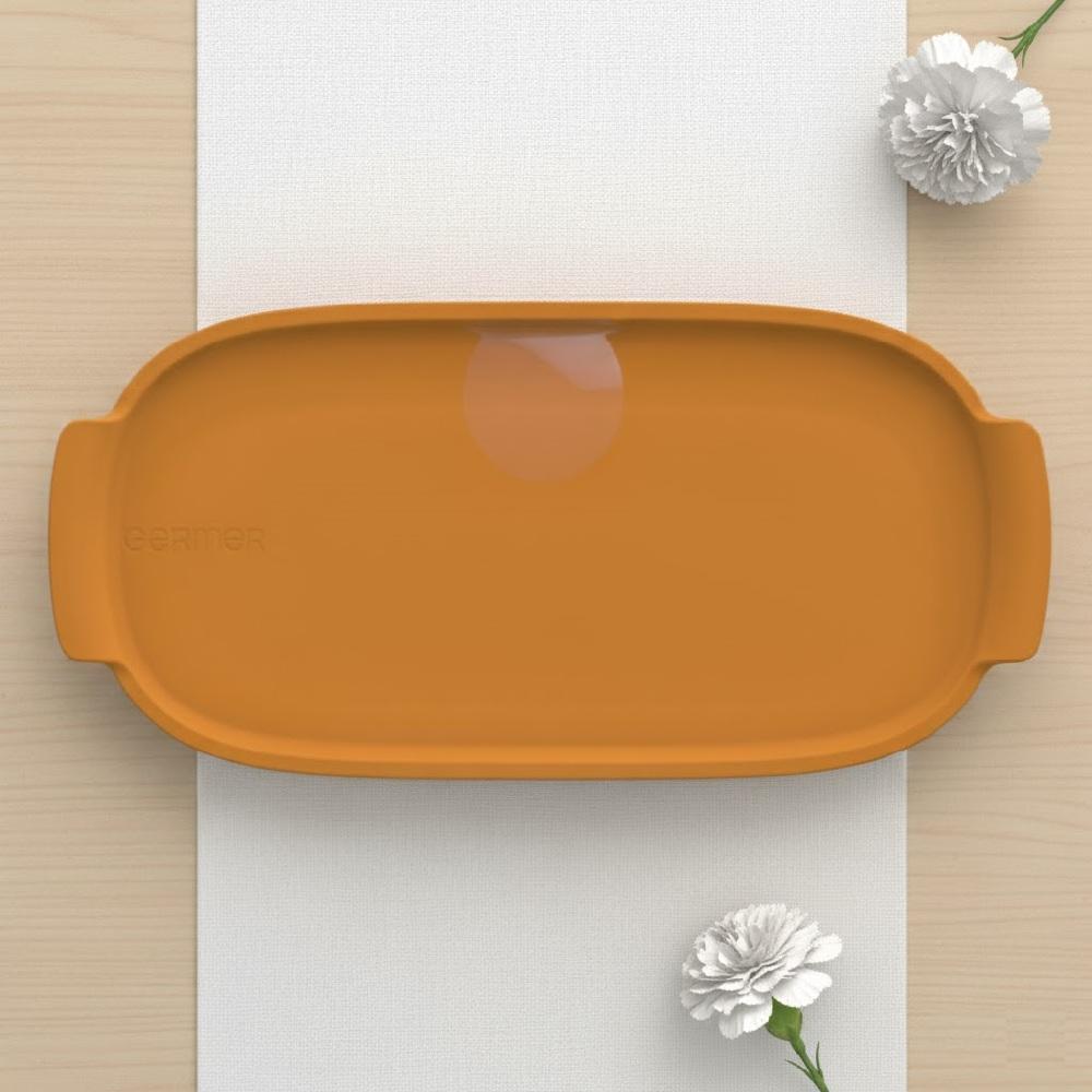 Bandeja Refratária 30,7 cm Grande Amarela - Imagem 5