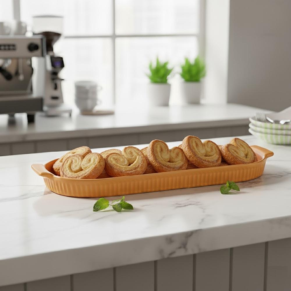 Bandeja Refratária 32,5 cm GG Amarela - Imagem 5