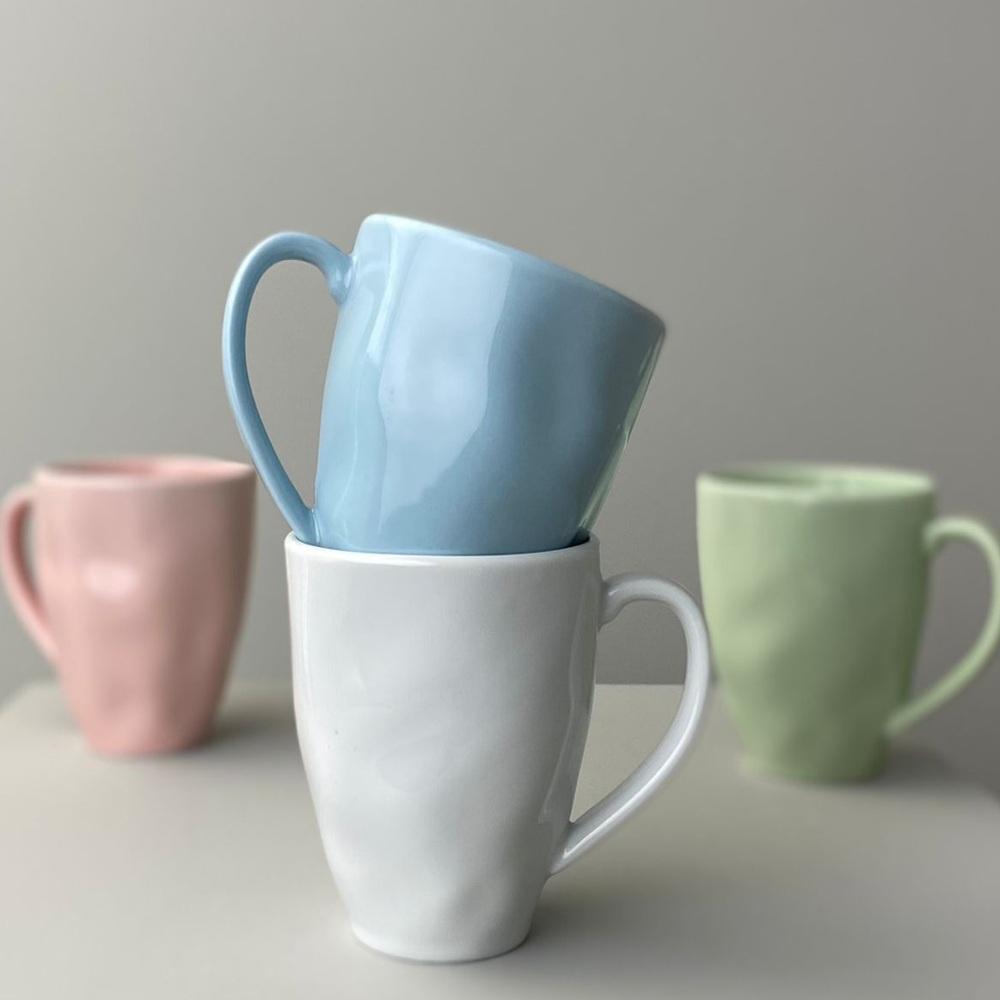 Caneca Orgânico Azul Vintage 312 ml - Imagem 2