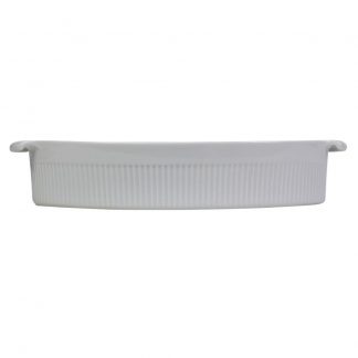 Travessa Refratária Oval 39 cm Branca 2,9 L Germer Porcelanas