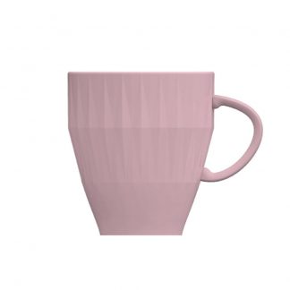 Caneca Rosa Fractal Diamante 310 ml