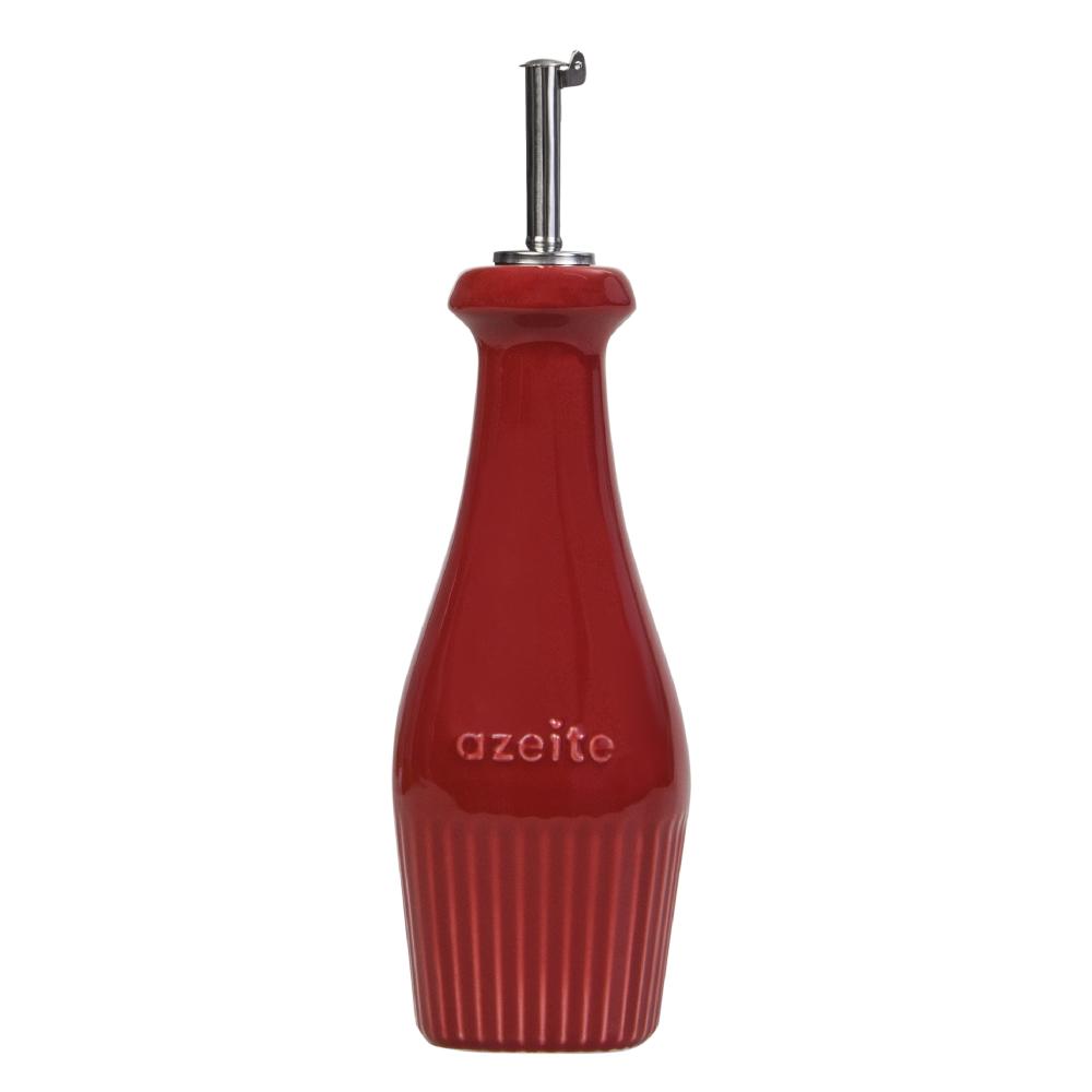 Azeiteiro Linha Assar e Servir 18,5 cm Vermelho 348 ml