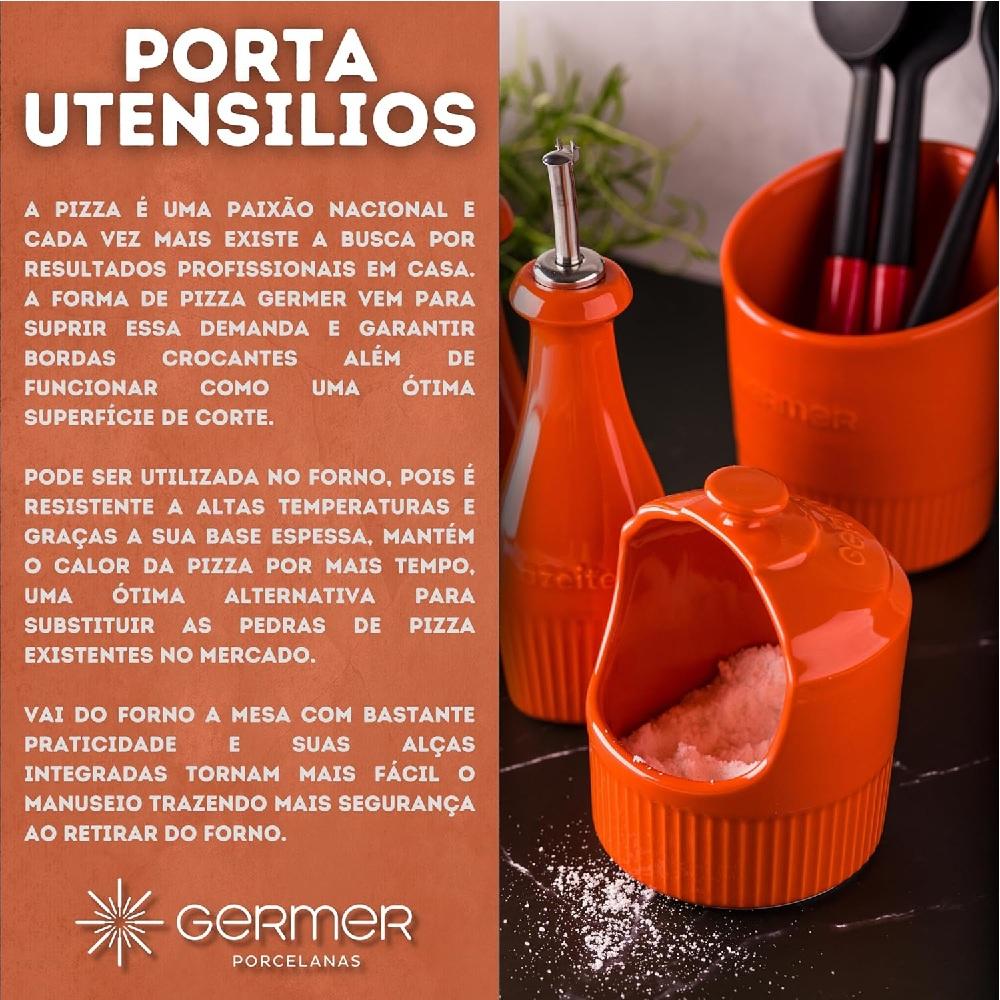 Porta utensílio laranja Assar e servir Laranja - Imagem 2