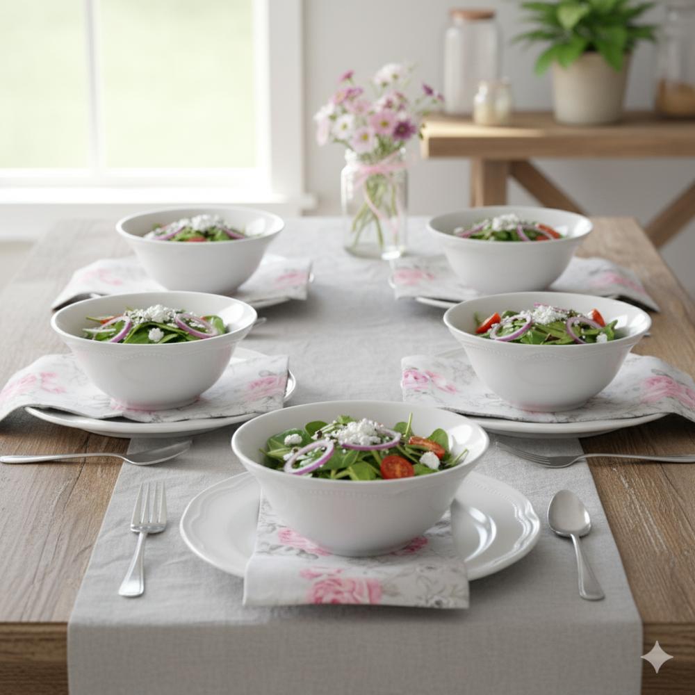 Bowl Tigela Sobremesa Relevo Cottage 510 ml Germer - Imagem 5