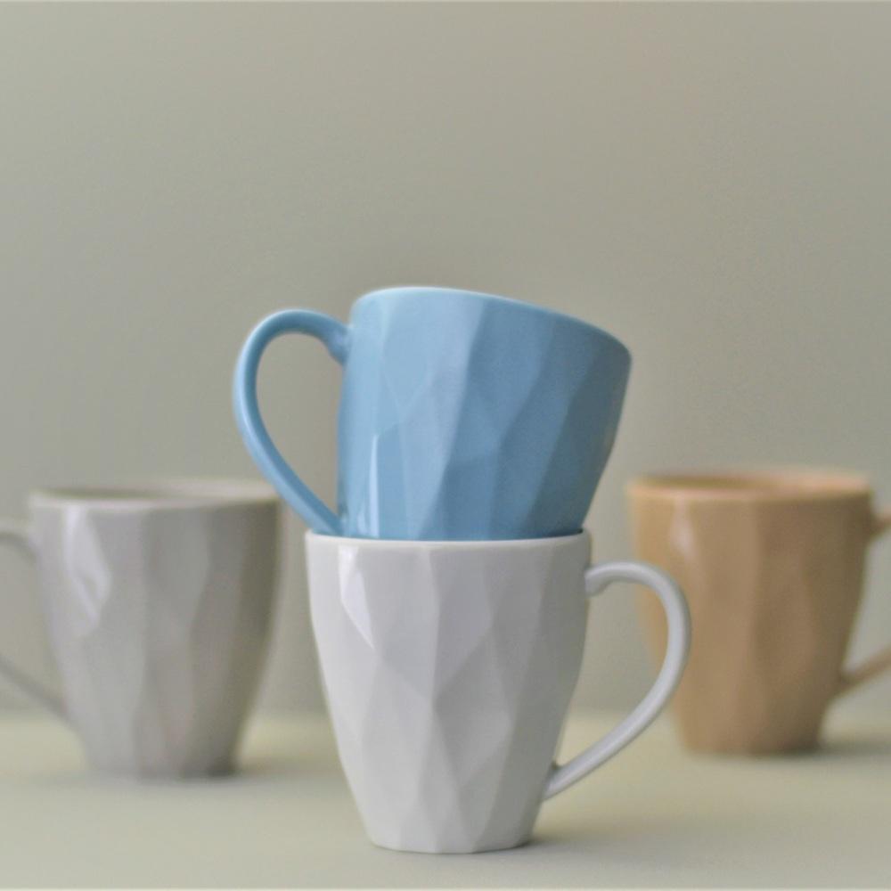 Caneca Chá Café Cinza Edros 338 ml - Imagem 3