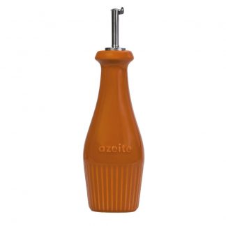 Azeiteiro Linha Assar e Servir 18,5 cm Laranja 348 ml