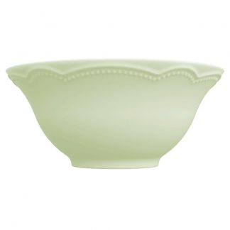 Bowl Tigela Sobremesa Relevo Cottage Verde Menta 510 ml