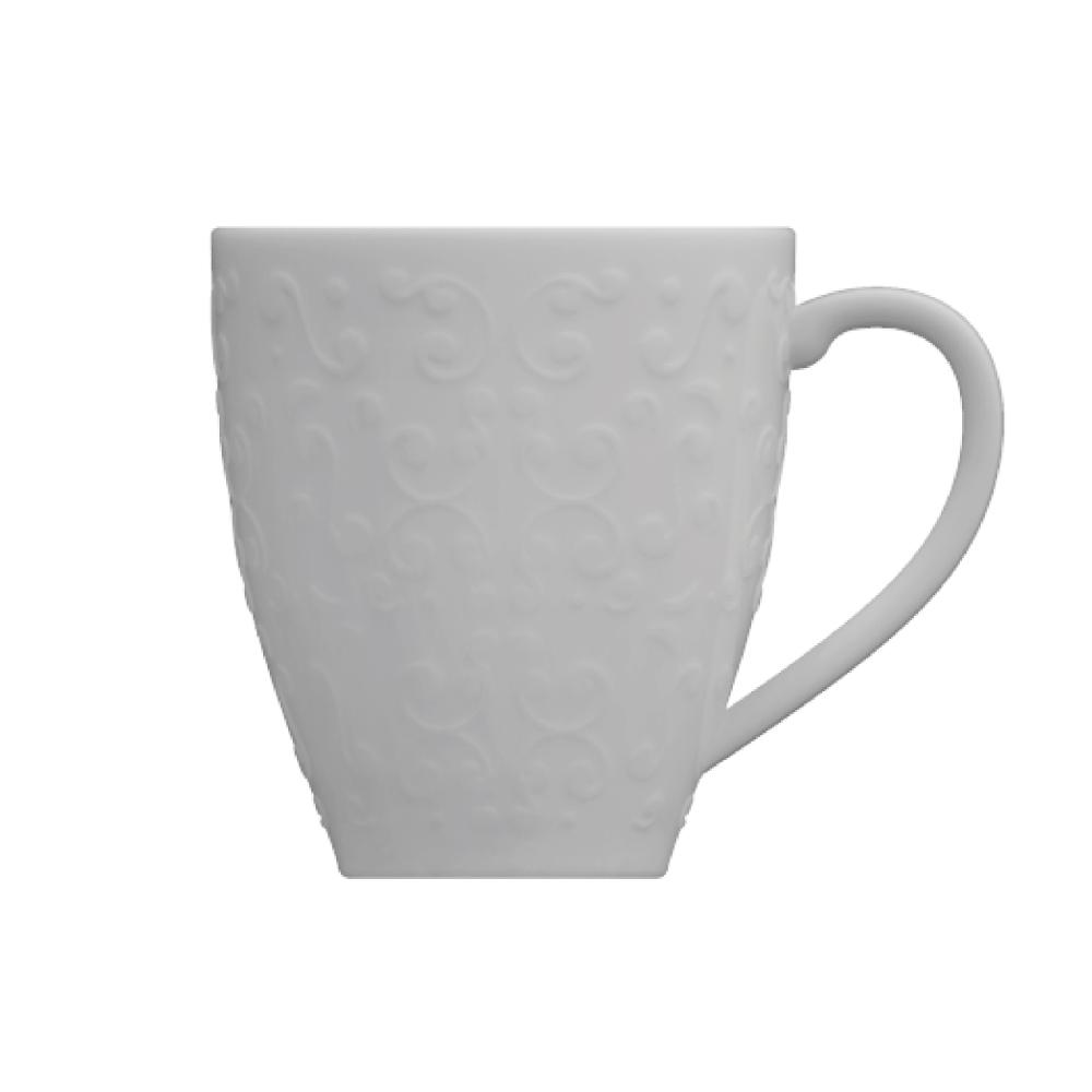 Caneca Tassel 310 ml Branca Germer Porcelanas - Imagem 2