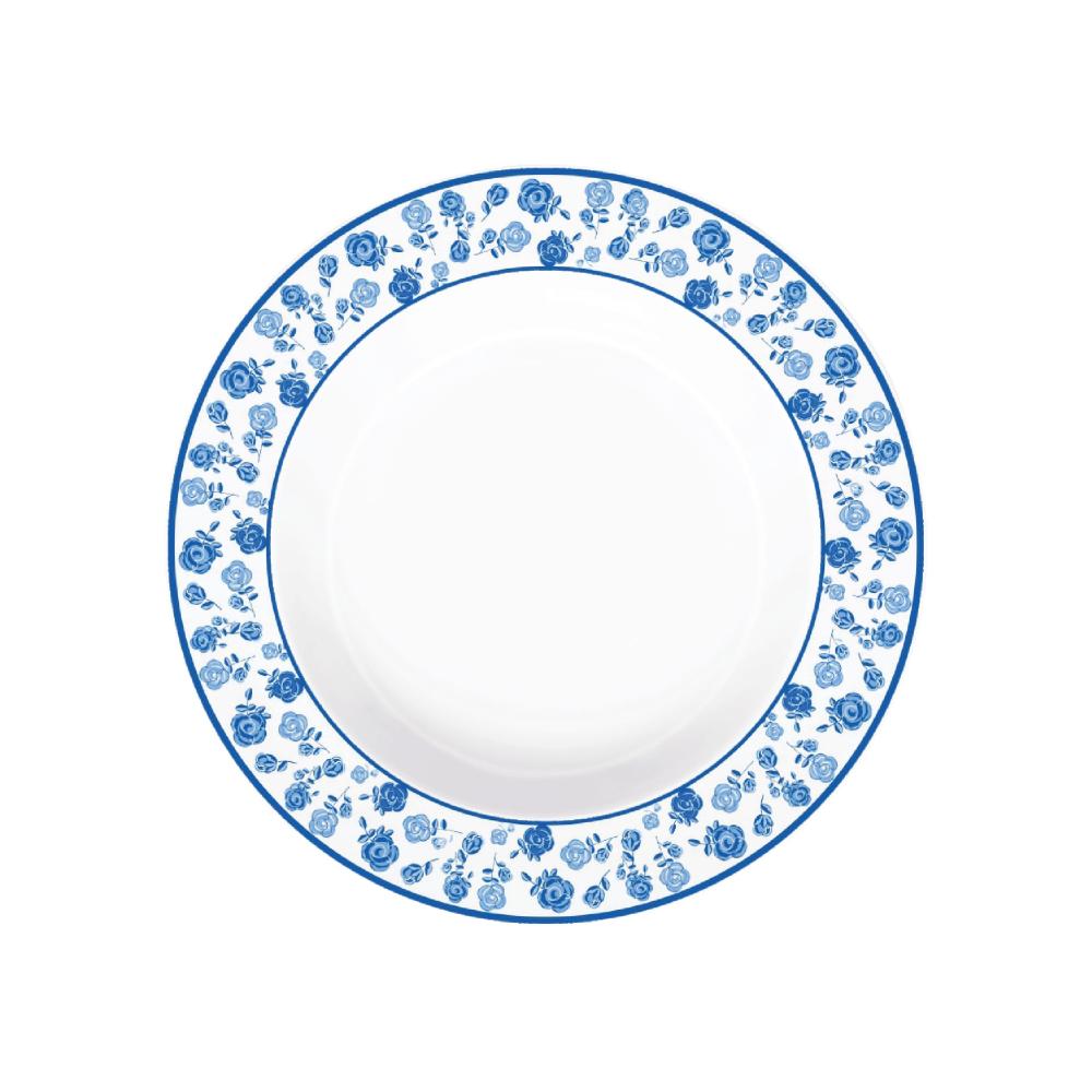 Jogo Jantar 16 Peças Secret Garden 02 Azul Germer Porcelanas - Imagem 5