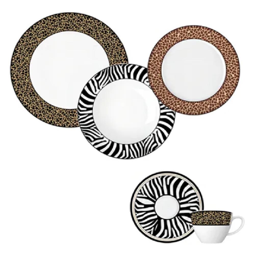 Jogo de Jantar 20 Peças Savana 03 Germer Porcelanas - Imagem 5