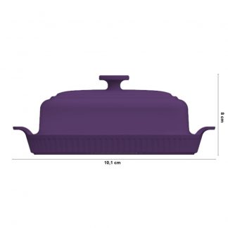 Manteigueira Linha Assar E Servir Ameixa com 20 cm Germer