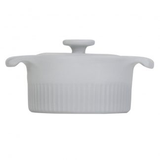 Cocotte Refratário 10 cm Branca 218 ml Germer Porcelanas
