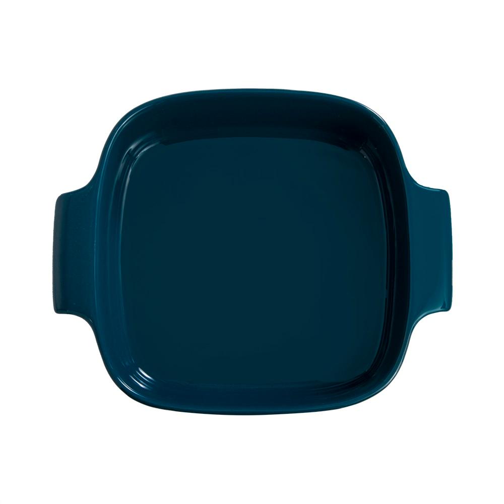 Travessa Refratária Quadrada 21x21 cm Verdigris 2 L Germer - Imagem 2