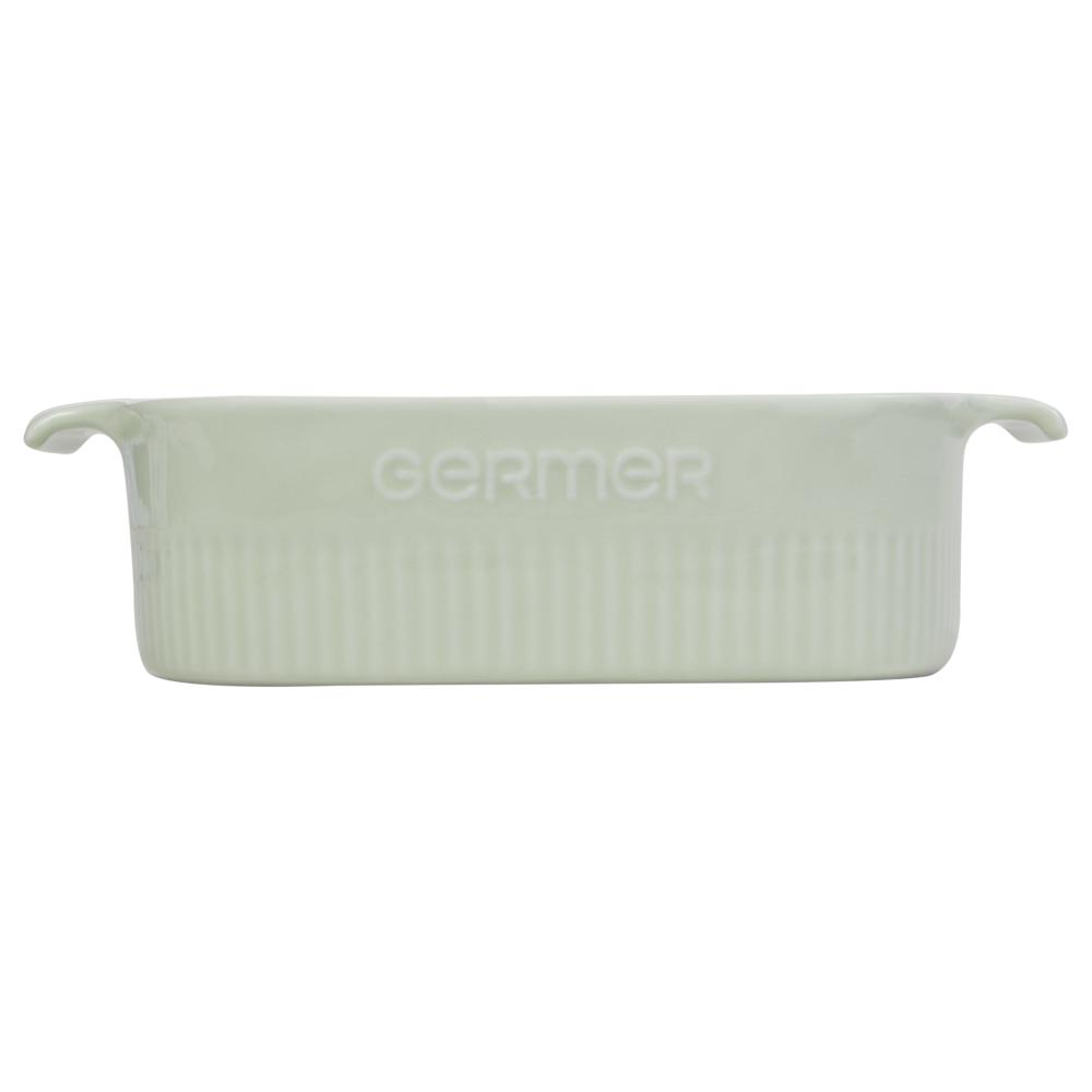 Travessa Refratária Quadrada 21x21 cm Verde Menta 2 L Germer