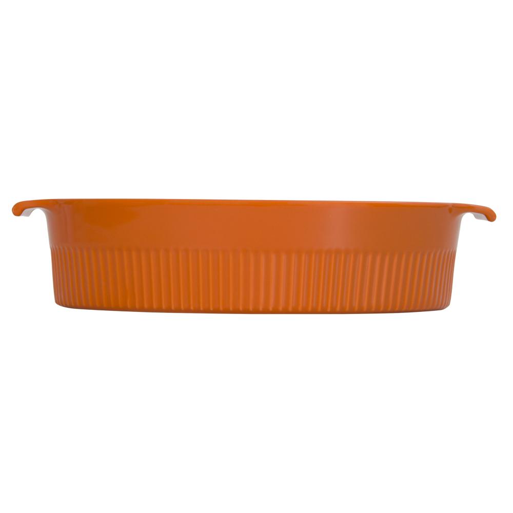 Roaster Refratário 34,7 cm Laranja 3,1L Germer Porcelanas