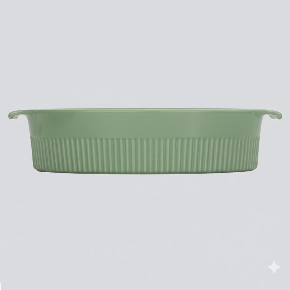 Roaster Refratário 34,7 cm Verde Chá 3,1 L