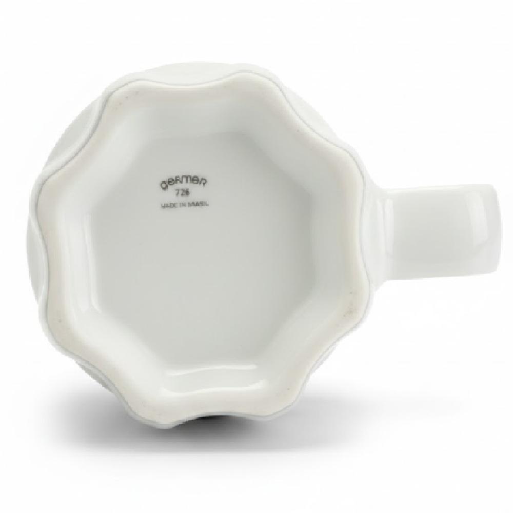 Caneca Chá Café Pingada 300 ml Branca - Imagem 3