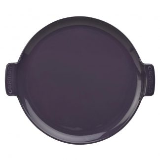 Forma de Pizza Refratária Diâmetro 31,5 cm Ameixa  Porcelana