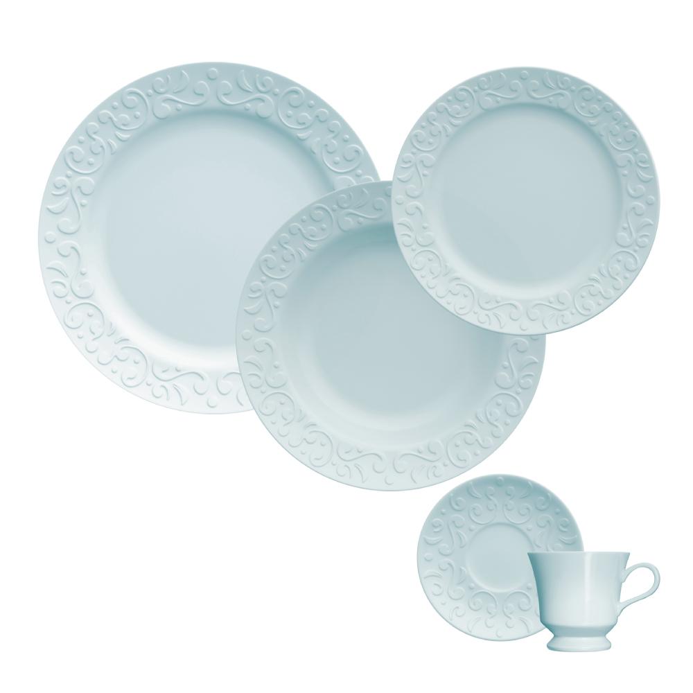 Jg Jantar/Cha 30 Pcs - Azul Vintage - Tassel Germer