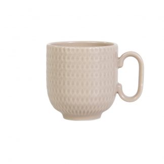 Caneca Chá Café Creme Geometric 366 ml