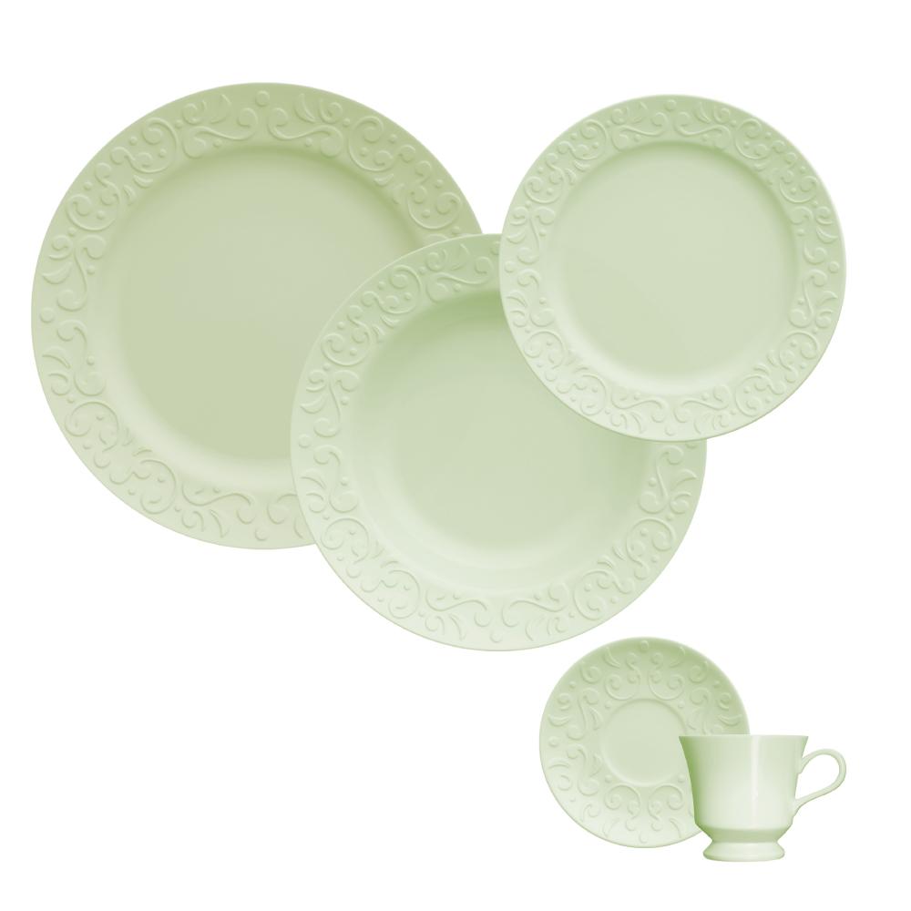 Jg Jantar/Cha 30 Pcs - Verde Menta - Tassel Germer