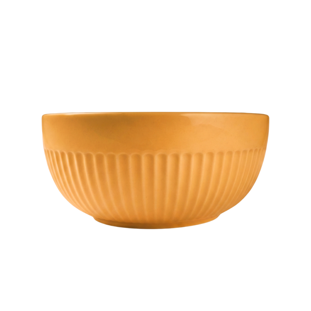 Tigela 1,9 ml Linha Assar e Servir Amarela Porcelana - Imagem 3