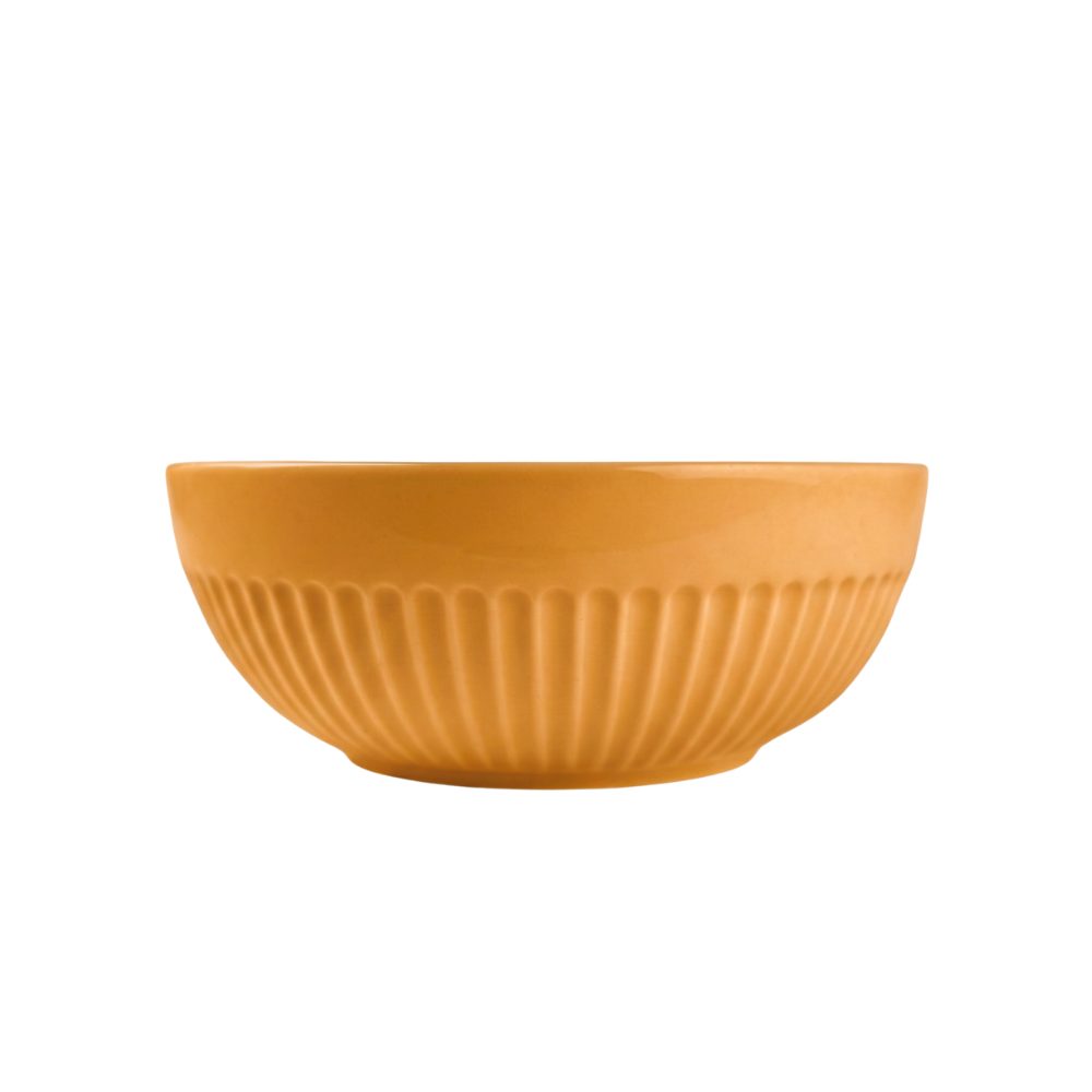 Tigela 630ml Linha Assar e Servir Amarela Porcelana - Imagem 3